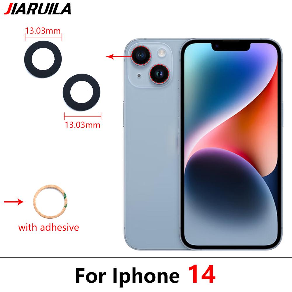 NEW Replacement Camera Glass Lens Back Rear Camera Glass Lens With Glue Sticker For IPhone 11 12 13 14 Pro Max Mini 15 Plus