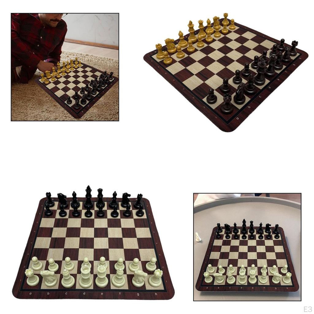 Chess Game Set Gifts Professional for Children Portable Multifunctional Educational Toy Folding