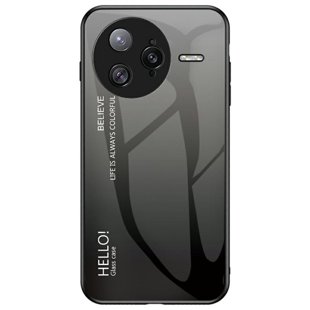 For Xiaomi Poco F7 Ultra 5G/Redmi K80 Pro 5G Case Anti-Scratch Tempered Glass+PC+TPU Phone Cover