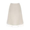 TVIEW Hidden Banding Silky Layered Skirt_V6A-Csk027