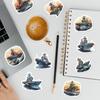 50 Pieces of Aircraft Carrier Series Graffiti Stickers, Stationery Stickers, Water Cups, Notebooks, Skateboards, Waterproof Decorative Stickers
