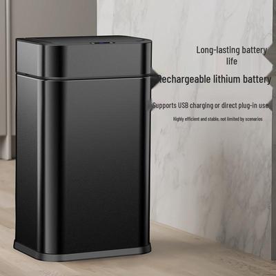 Smart Induction Stainless Steel Kitchen Trash Can