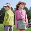 ASK JUNIOR Kids' Long-Sleeve Raglan Contrast Reflective T-Shirt
