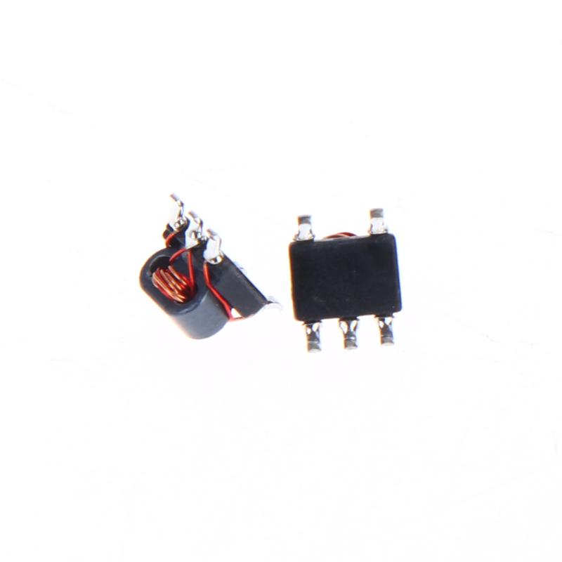 2/5Pcs Tc1-1T Rf Baluntransformer 0.4-500Mhz 1:1 Ct Impedance 50 Omega  Flux Coupled 1:1 Balanced Unbalanced Converter Signal
