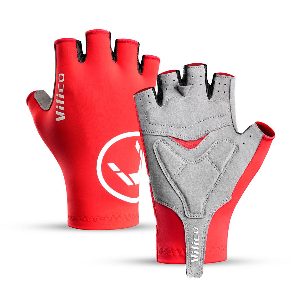 Lightweight Half-finger Outdoor Cycling Gloves with High-elastic Fabric Cushioning Suitable for A Variety of People