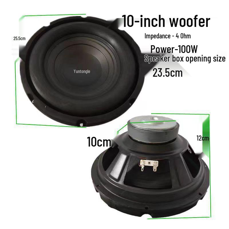 3-12 inch Full-Range Midrange Bass Speaker with Heavy Bass Aluminum Frame