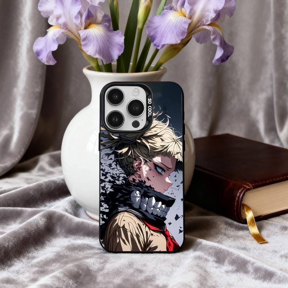 A-Anime H-Himiko-O T-Toga Phone Case For iPhone17,16,15,14,13,12,11 Plus,Pro Max Black Candy silver phone case iPhone16