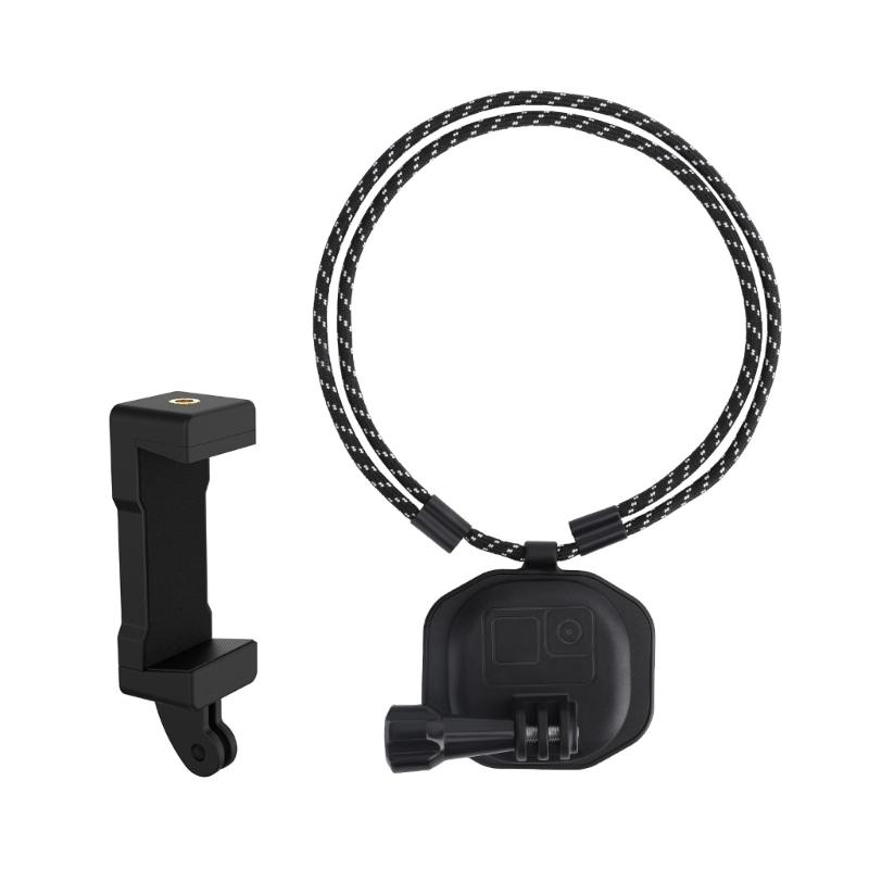 Portable Magnetic POV Selfie Neck Holder Mount for  Action Camera & Cell Phones Video Shoot Accessories Durable