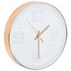 VidaXL Horloge murale avec aspect de cuivre 30,5 cm