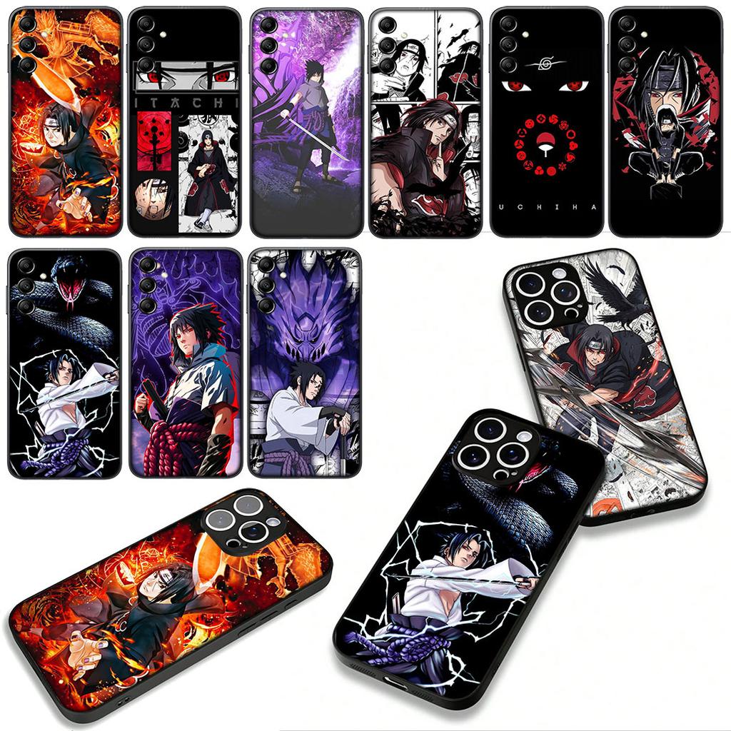Phone Cover Sasuke Uchiha Itachi Narutos Casing for Apple iPhone 17 16 11 Pro XS Max XR 6 7 8 Plus + 16E SE 2020 Air 5 8+ Case