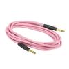 Uxcell Guitar Instrument Cable, 3M 6mm-6mm TRS Straight-to-Straight Angle, Electric Bass Cable Cord for Guitar and Bass, Pink