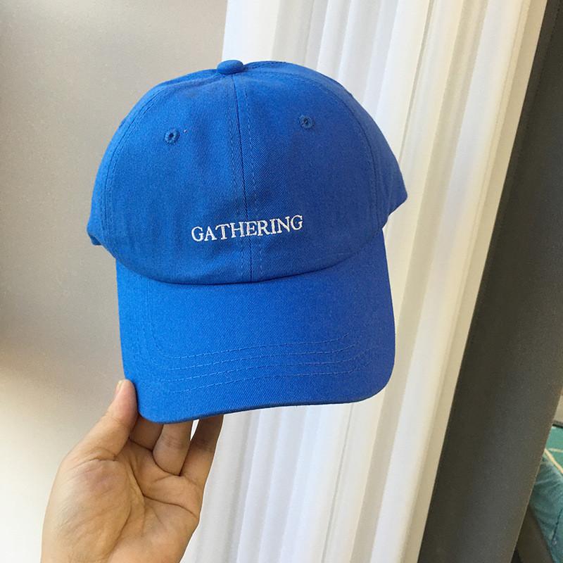 Unisex Adjustable Baseball Cap With Breathable Fabric And Trendy Embroidery Letter