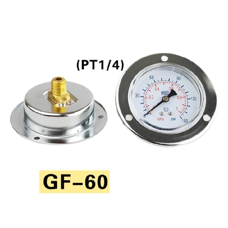 High Accuracy Pressure Measurement Gauges Equipment Maintenance Pressure Gauges Simple To Operate for Industrial Setting