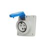 Non-Explosion-Proof Industrial Angled Seat Aviation Connector, Three-Phase, 3/4/5-Core, IP44, 16A/32A Plug