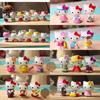 Adorable 6pcs Hello Kitty Kuromi Sanrio Cute Dolls Accessories For Collectors