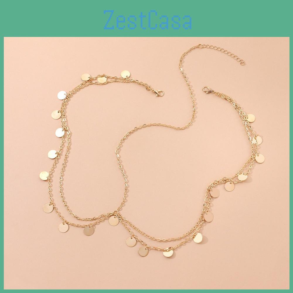 Gold Headpiece Fashionable With Rotundity Shape And Tassel For Women Events