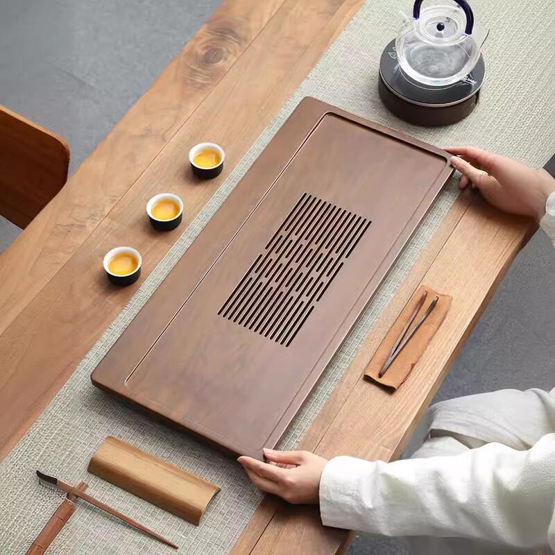 Jialang Bamboo Drawer Tea Tray