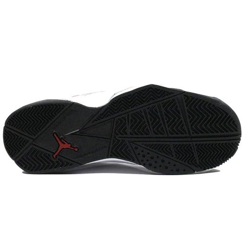 Air Jordan True Flight Grade School 'White' (Unisex) White / Gym Red-black-wolf Grey Vintage Basketball Shoes 343795 121