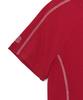 Emelbi Women'S Sporty Track Crop Short Sleeve T-Shirt Bos (Red)