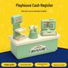 Mini Supermarket Simulation Toy: Dollhouse Food Play Set with Cash Register
