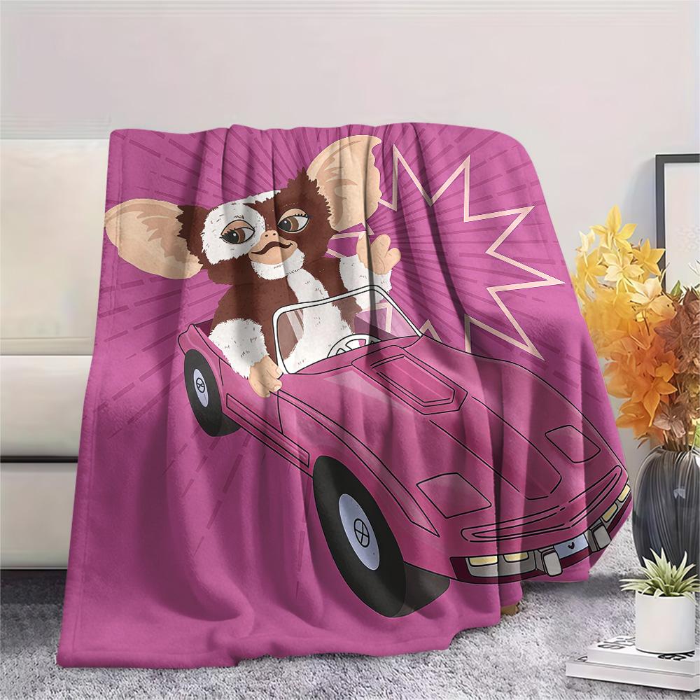 Gremlins Flannel Blanket, High quality Comfortable for All Seasons, Home Decor, Warmth and Comfort