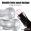 12cm Männlicher Masturbator Transparente Gelee Künstliche Vagina Echte Muschi Für Männer Penis Trainer Gliedvergrößerer Sexspielzeug