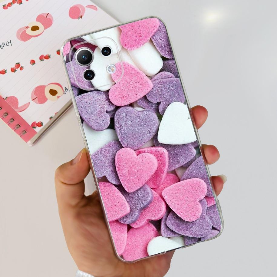 For Xiaomi 11 Lite NE 5G Case Cute Astronaut Cover Clear Soft Silicone Phone Funda For Xiaomi 11 Lite 4G Coque on Mi 11Lite Capa