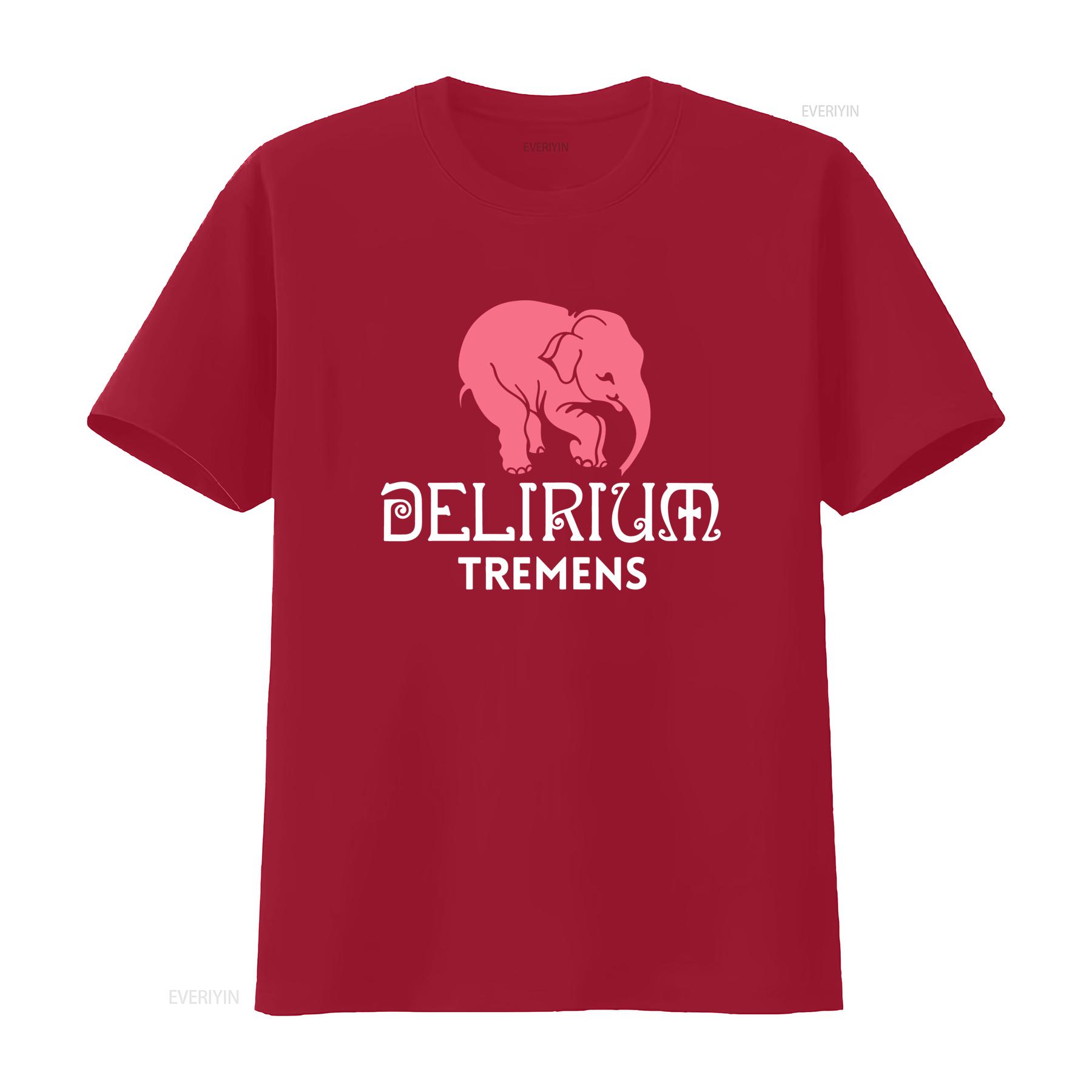 

New Delirium Tremens Logo T Shirt Funny Design American Sizes S 5XL vintage Washed streetwear Stretched Casual Comfortable S