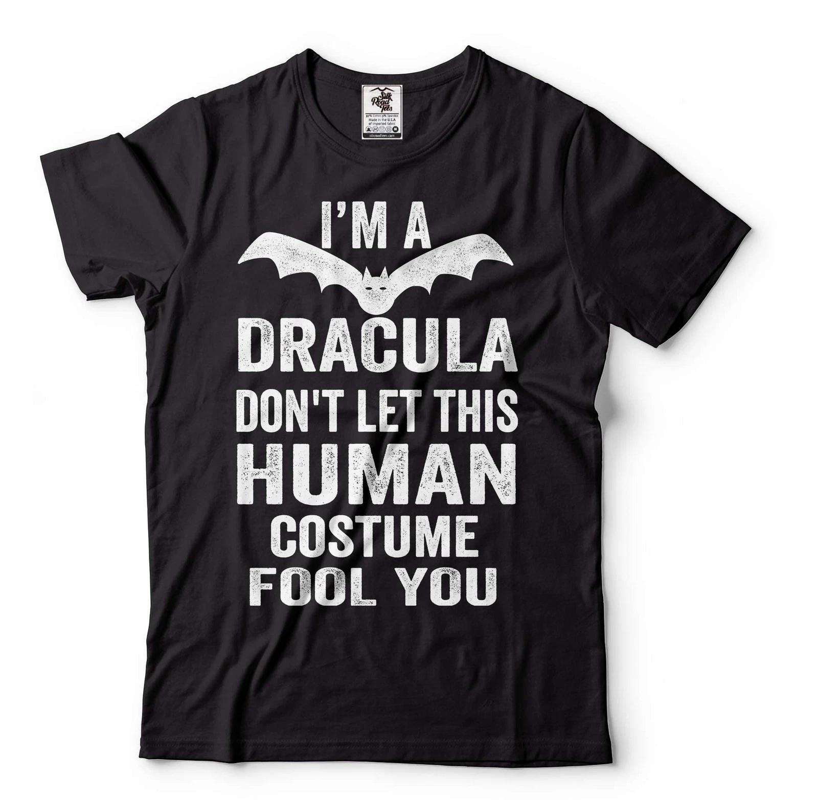 Funny Halloween Tee Halloween Costume I m A Dracula Shirt Halloween Dracula Tee 2XL