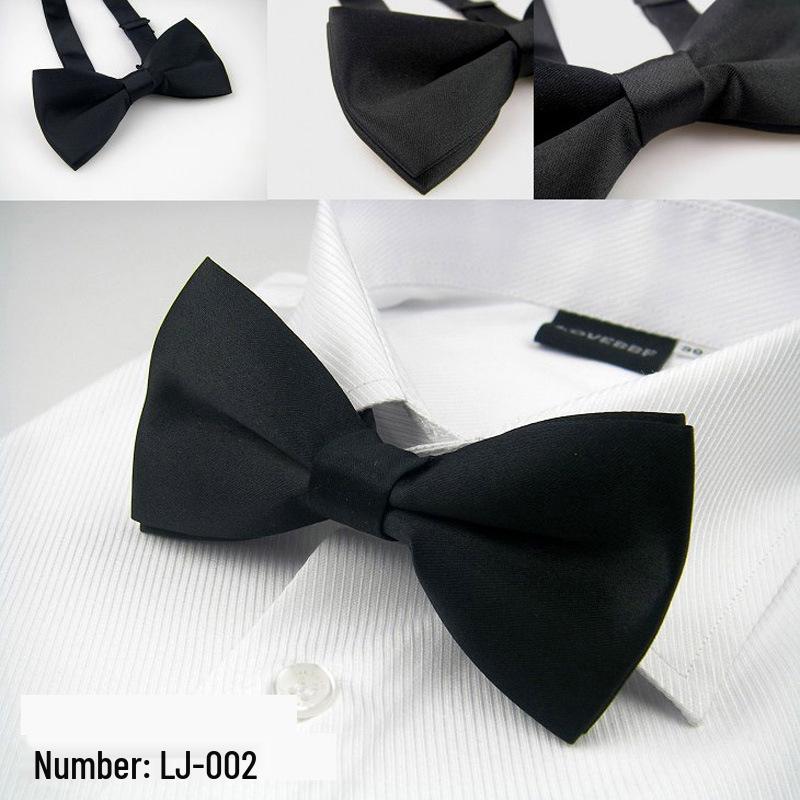 Men's & Women's Fashion Bow Ties - British & Korean Styles, Perfect for Weddings, Multiple Designs Available
