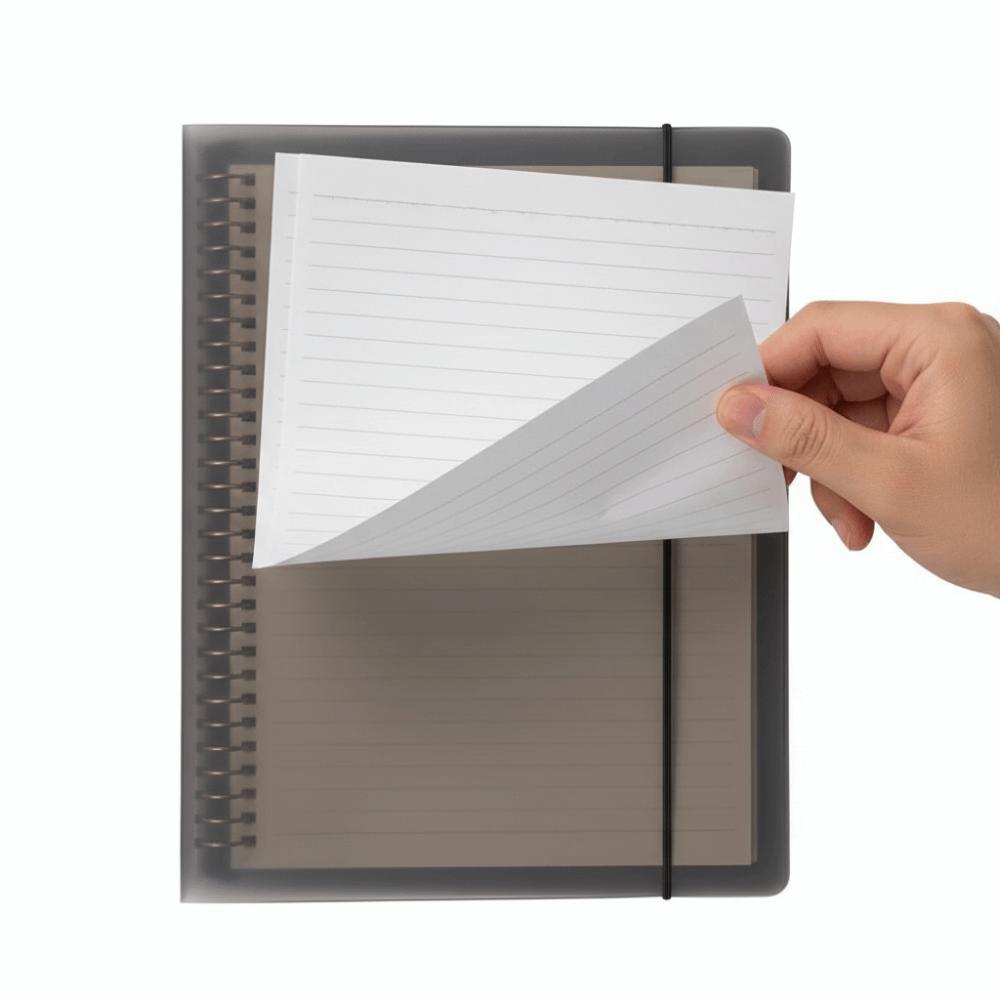 Lined Paper Loose Leaf Binder Journal Keeping Spiral Binder Paper School Supplies