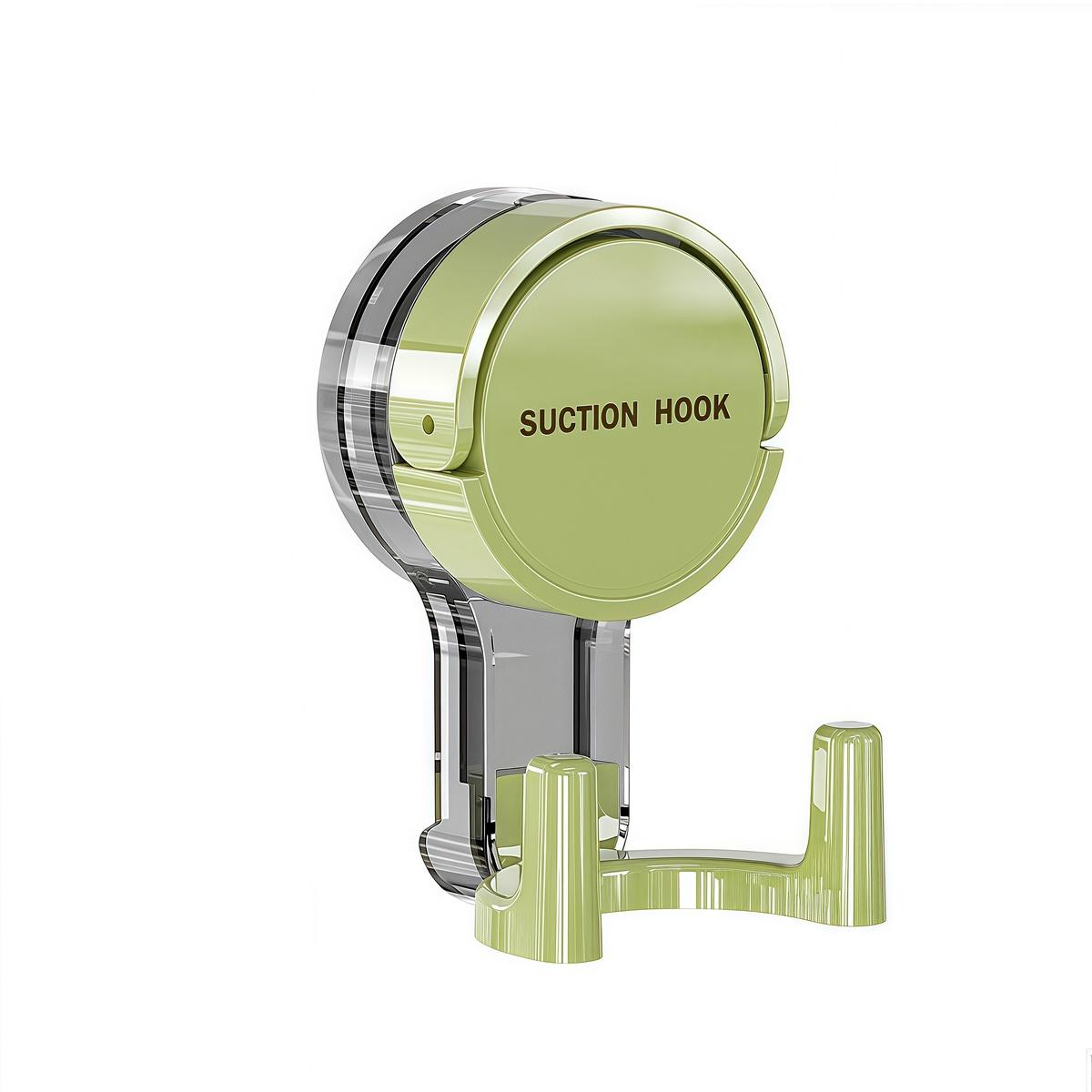 Suction Cup Hook Reusable Strong Vacuum Suction Cup Hooks 1pc Waterproof Towel Rack Clothes Hanger for Bathroom Accessory