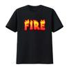 Fire Couple Ice Matching Party Costume Family Halloween T Shirt Vintage Washed Graphic Unisex Comfortable Stylish Soft Slightly