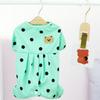 Pet Supplies Bear Polka Dot Belly Protection Home Clothes Dog Clothes Spring and Summer Thin Clothing