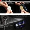 Car  Socket, 2-hole Car Charger 80W Fast Charging Splitters Adapter Cord for 12V-24V Trucks SUV