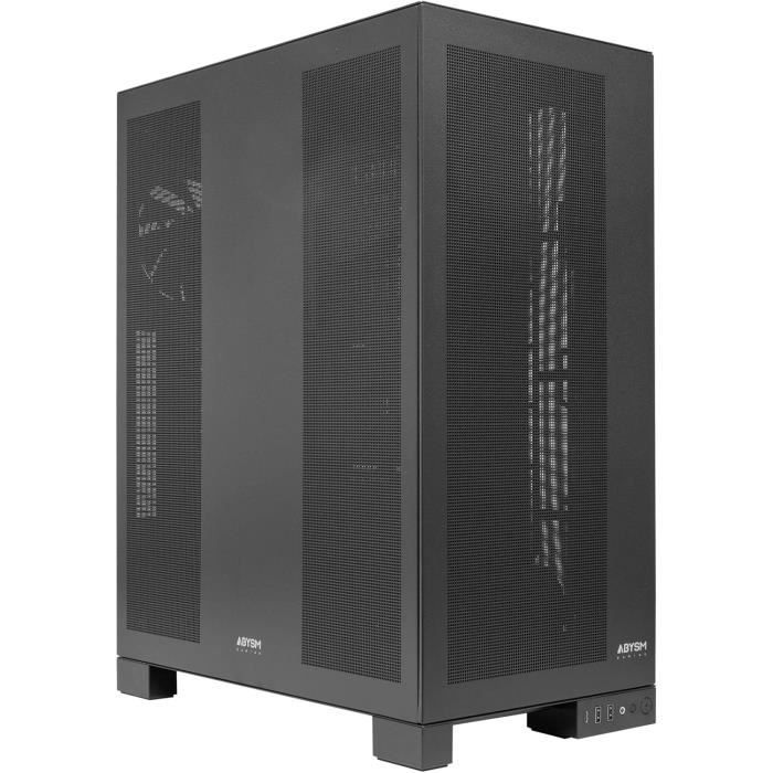 Boîtier Gaming E-ATX - ABYSM - AI PRO 100 - 2x USB 3.0 - Type-C 3.1 Gen 2 - Refroidissement 360 mm