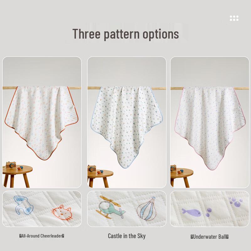 Labby Baby Quilted Swaddle Blanket