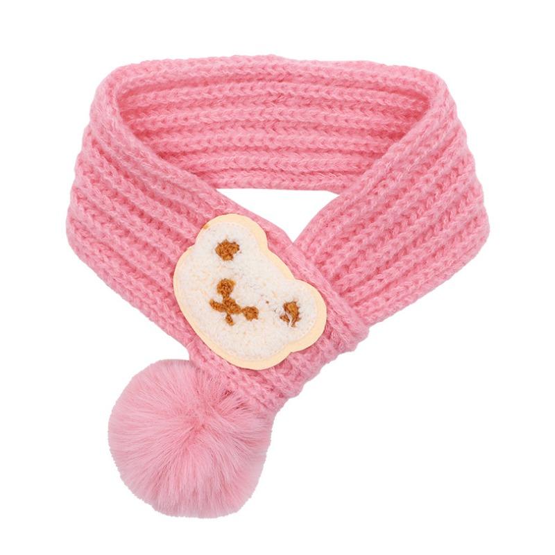 Winter Woolen Scarf for Pet Cats, Warm and Festive Scarf for The Spring Festival, Birthday Accessories for Dogs