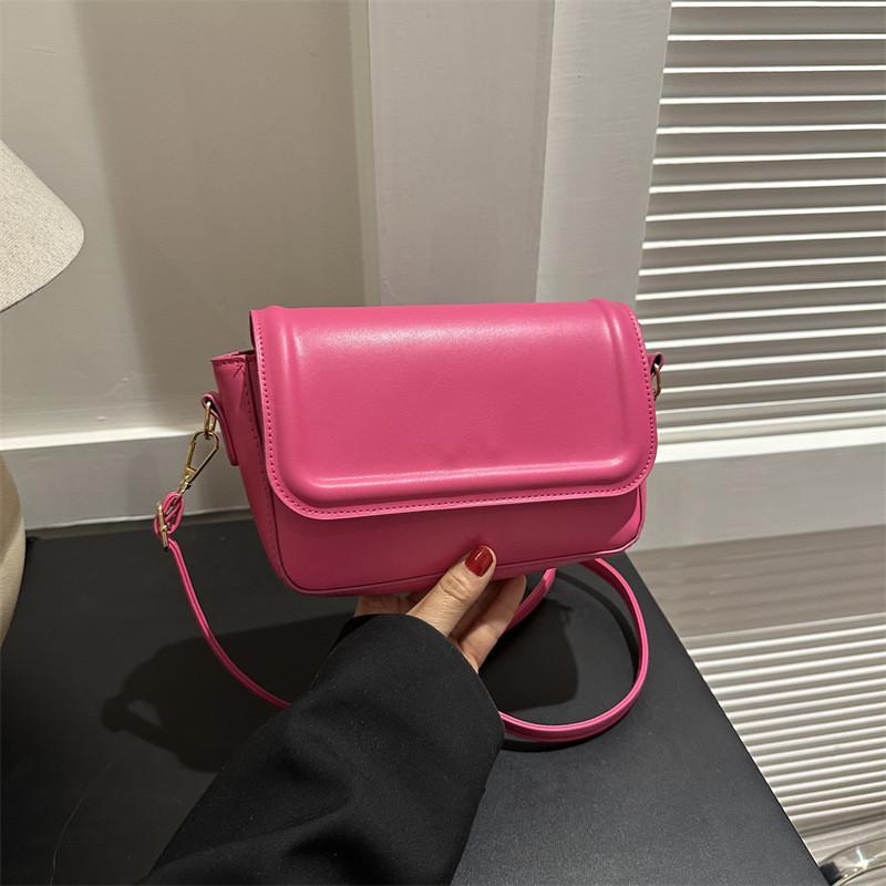 Urban Chic Small Crossbody Bag Trendy 2023 Shoulder Bag Simple Square Purse