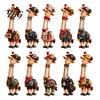 Ceremonial Money Gift Holders Giraffe Christmas Holder Ornament, Acrylic Cash Clip Hanging Decor for Unique Tree Bag Car, Cute Career Figurine,