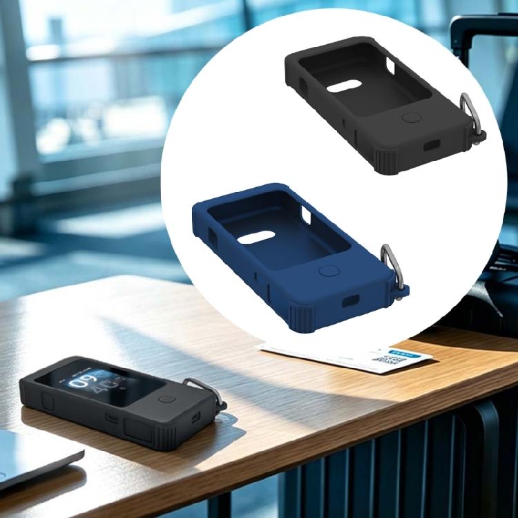 Daily Carry Silicone Cover for E5800 Travel Router, Textured Protector Shell for Hotel Desk Use and Commute Easily Storage