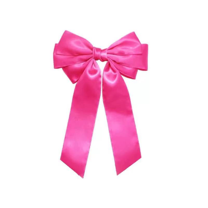 Sweet Style Ribbon Bow Hair Clip - Elegant Princess Accessory