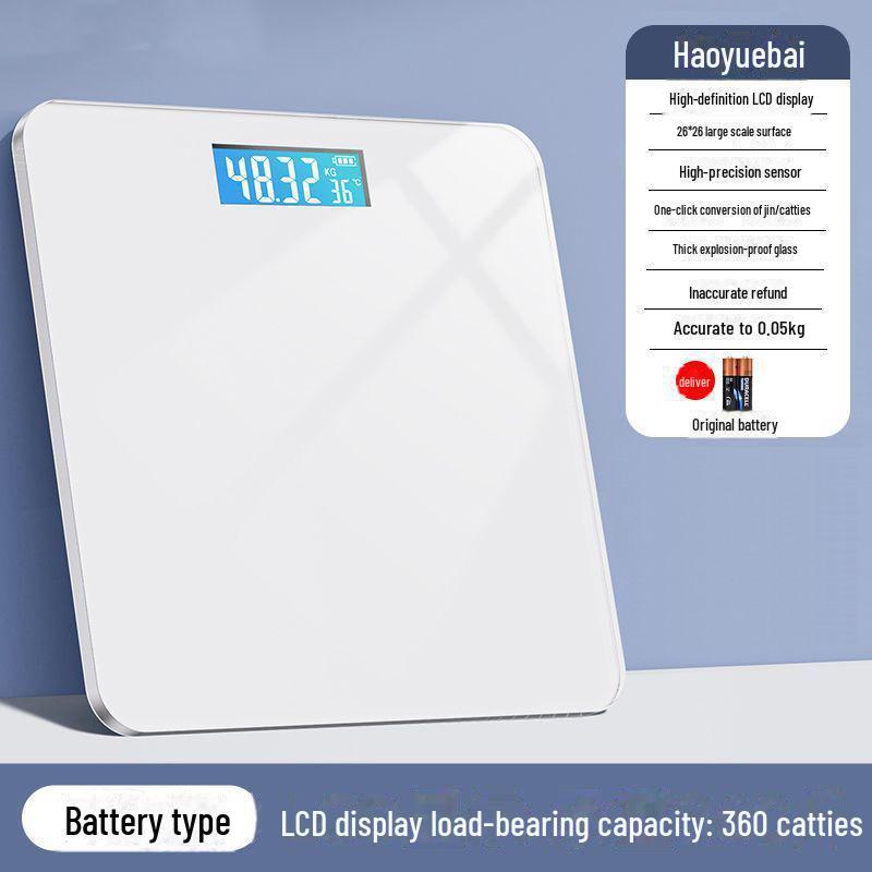 

Високоточні розумні ваги для точного відстеження ваги battery model білий