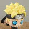6Pcs 1Set Anime Naruto Figure Uchiha Sasuke Kakashi Lee Gaara Haruno Sakura Sitting Q Version Set Model Toy Gift Action Figure