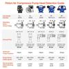 Air Compressor Pump Head 3HP 5.8CFM @ 90PSI Twin Cylinder Piston Pump Head