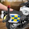 1:Modellino Moto R1250Rt Scala 1:14 Giocattolo Auto Musica Luci Motore a Retrazione Modelli Auto della Polizia Simulazione per Bambini Edutainment