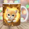 Charming Cat-Themed Ceramic Mug Perfect for Coffee, Tea, Milk Ideal Gift for Friends and Family, Coffee Bar Accessories