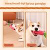 Hoopet Squeaky Carrot Dog Chew Toy