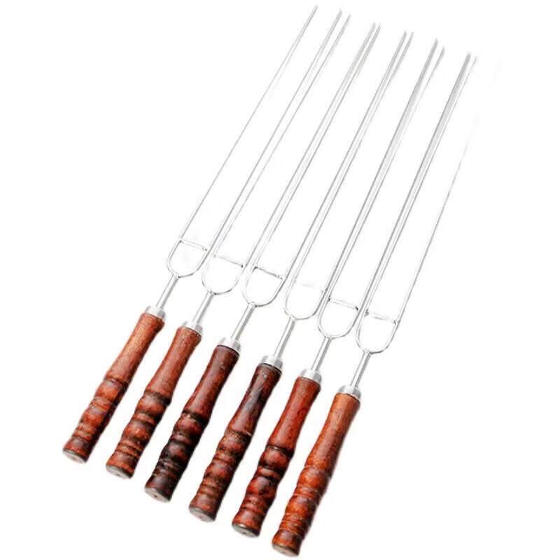 304 Stainless Steel BBQ Skewers & Roast Forks