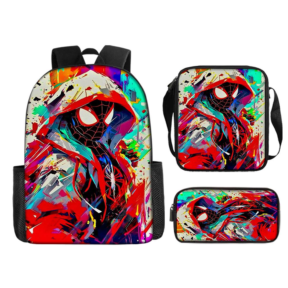 Primary And Secondary School Schoolbag Backpack Cartoon Backpack Sixth Grade Schoolbag Satchel Pencil Case